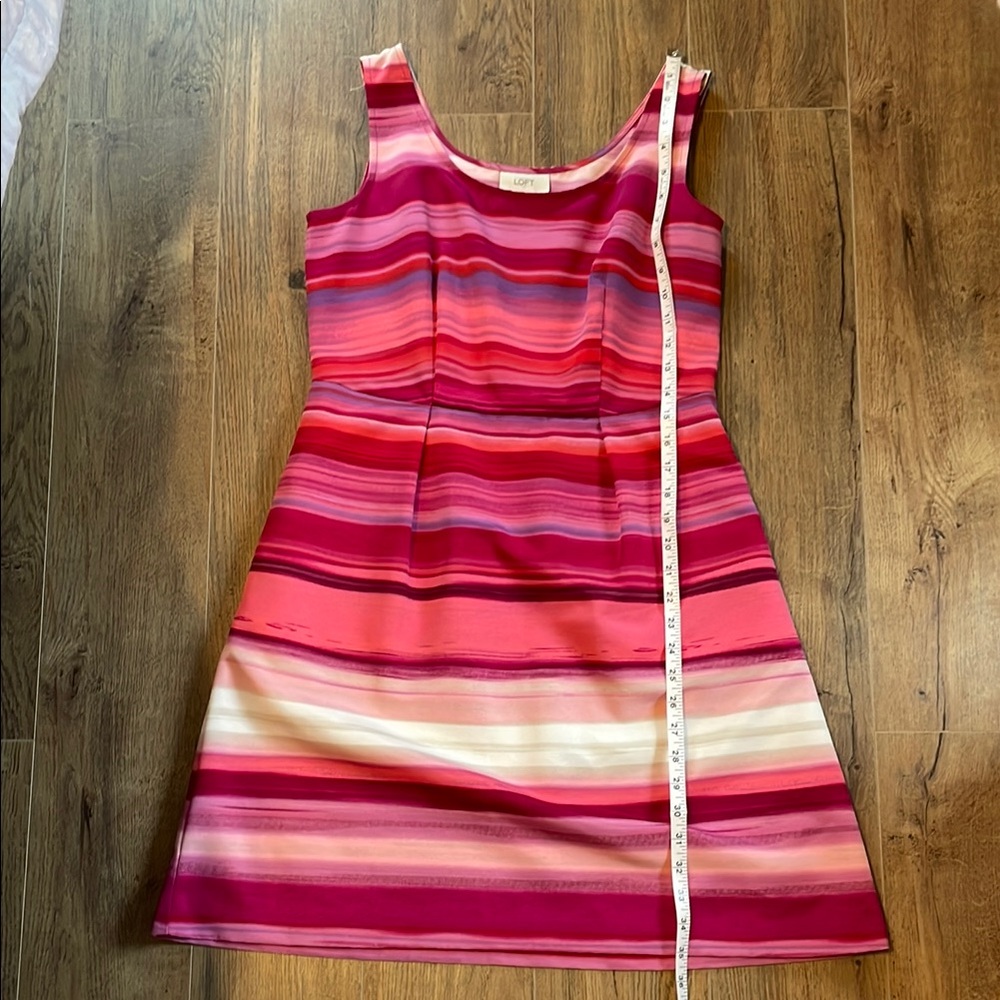 🌟 🌟 Loft Colorful Striped Dress